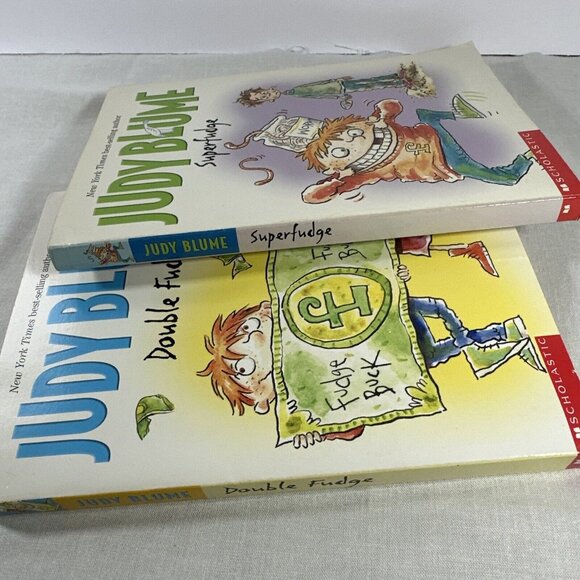 Kids Book Superfudge Doublefudge Author Judy Blume Summer Reading Grandkids Fun - Picture 4 of 7